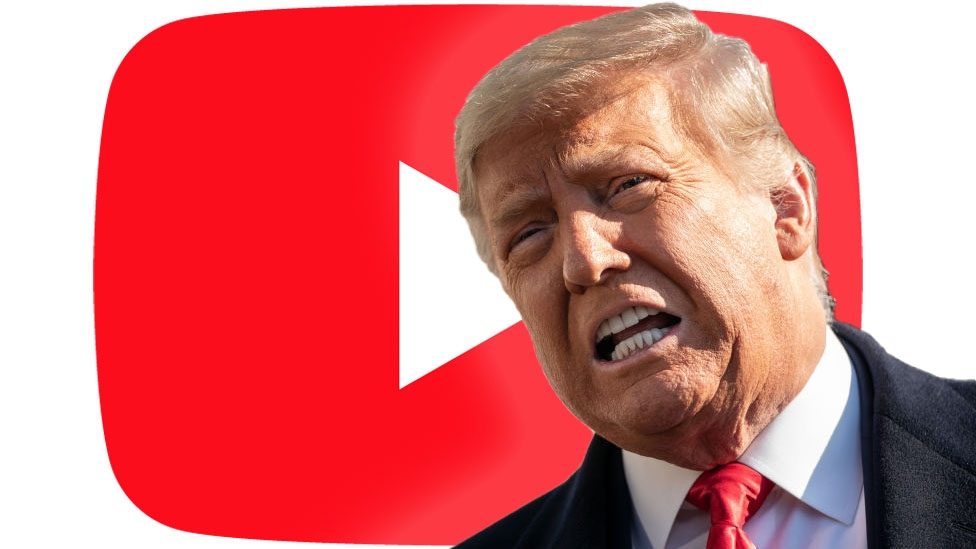 YouTube tạm khóa tài khoản của Tổng thống Mỹ Trump trong 7 ngày